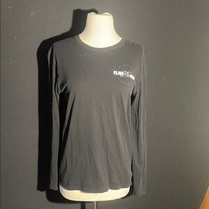 Flag Nor Fail Black Long Sleeve Tee